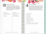 Day Designer for Blue Sky 2022-2023 Academic Year Weekly & Monthly Planner, 8.5" x 11", Frosted Cover, Wirebound, Secret Garden Mint (137896-A23) - Image 6